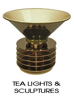tea lights sculptures